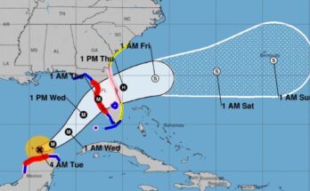 El huracán Milton avanza hacia la costa oeste de Florida - NBC 6 South Florida